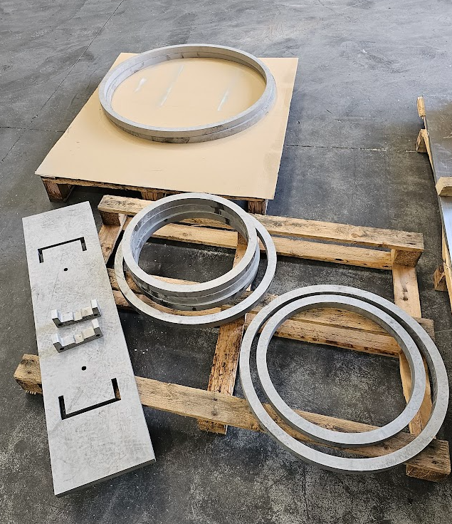 Aço inoxidável com 30 mm de espessura (AlSi316L)